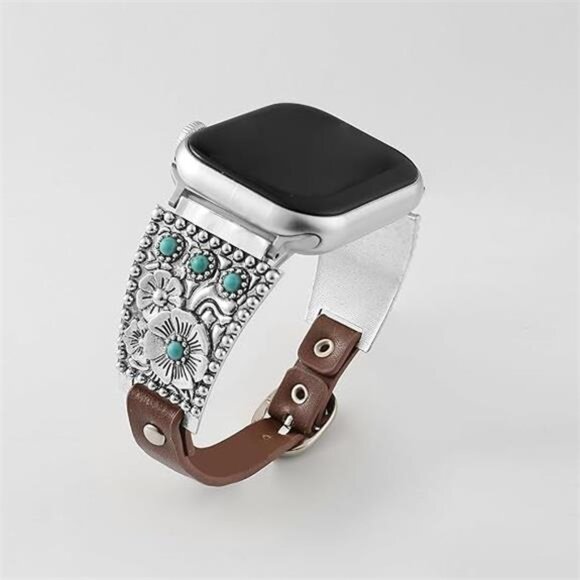NEW Leather Western Apple Watch Band